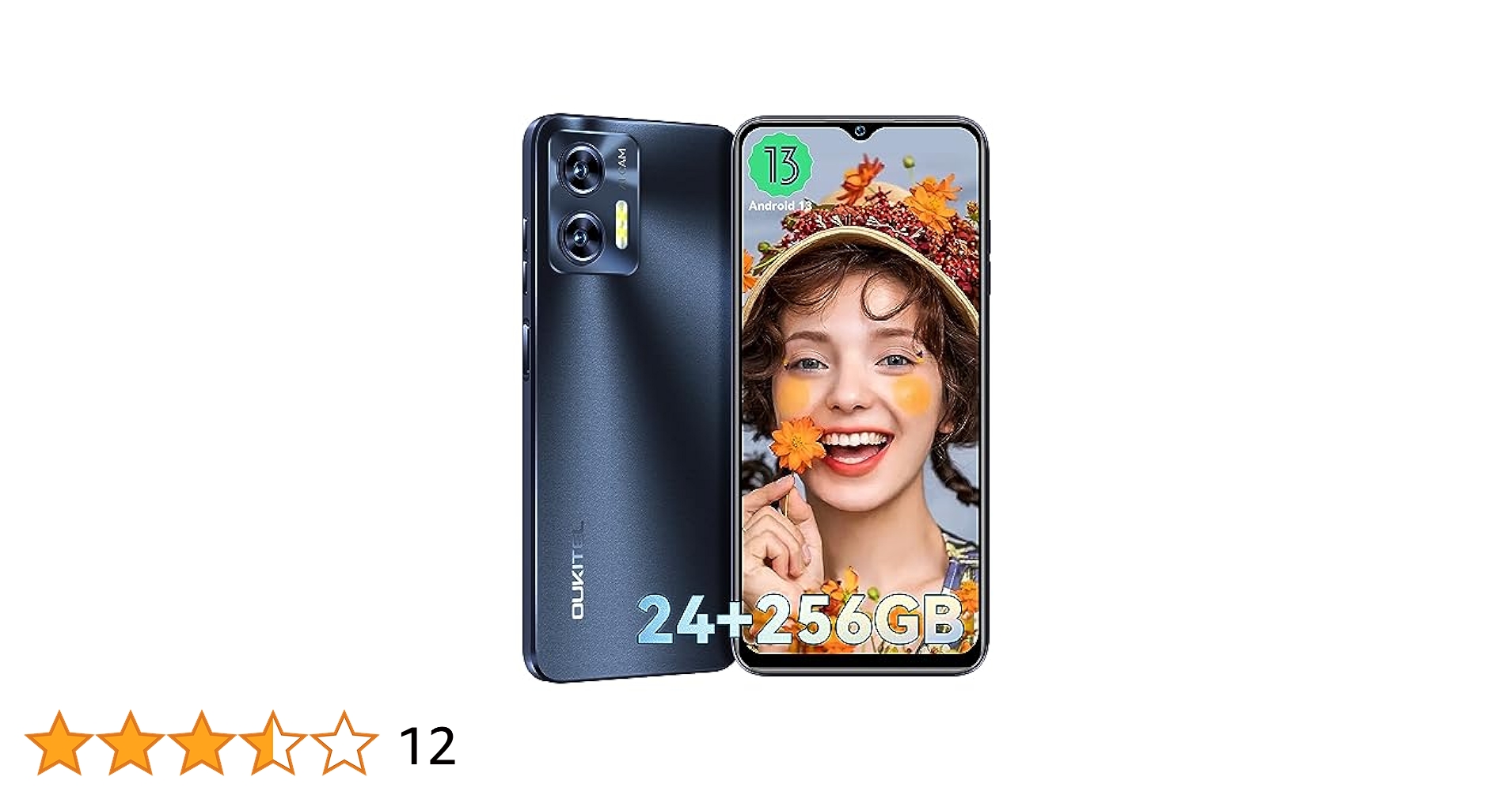 【新品同様】  ☆OUKITEL C35  Android 13☆ Amazon | OUKITEL C35 SIMフリー スマホ 本体 Android 13 スマホ